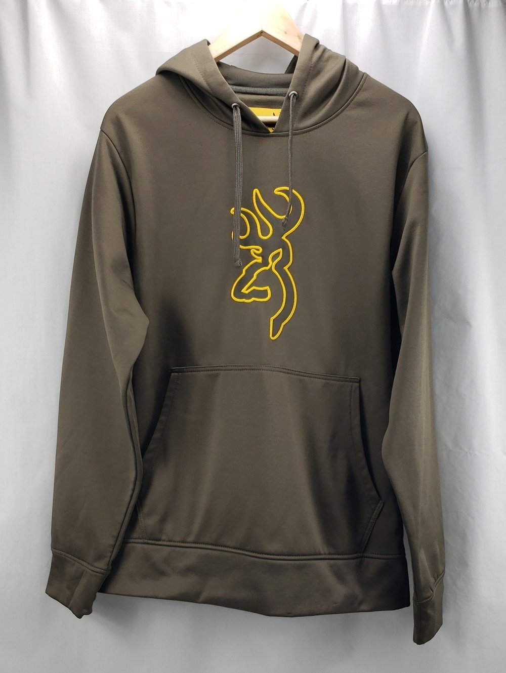 Browning Men's Brown Sweatshirt Hoodie Size Medium
